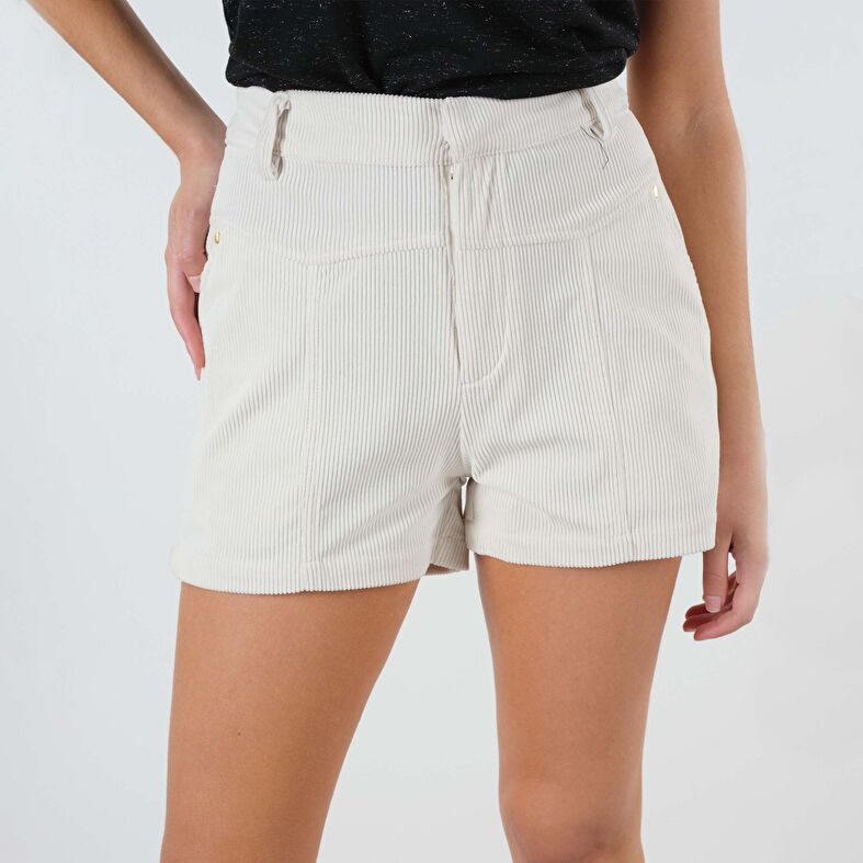 Lyhyt naisten beige