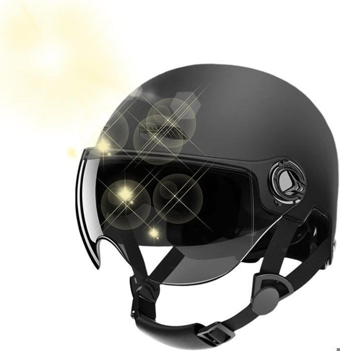 Casque Trottinette Electrique - HAUTSTORE - Visière - Résistant aux Impacts - Respirant - Mixte