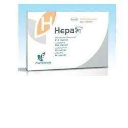 PHARMEXTRACTA Hepa G, complément alimentaire pour la fonction hépatique, 30 comprimés