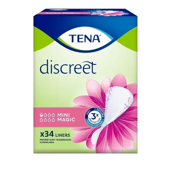 Tena Lady Discreet Mini Magic dnevni vložki<br>34 kosov