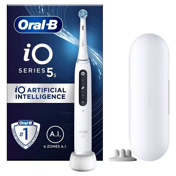 Oral-B електрична четкица за зубе iO 5 Quite White<br>бела