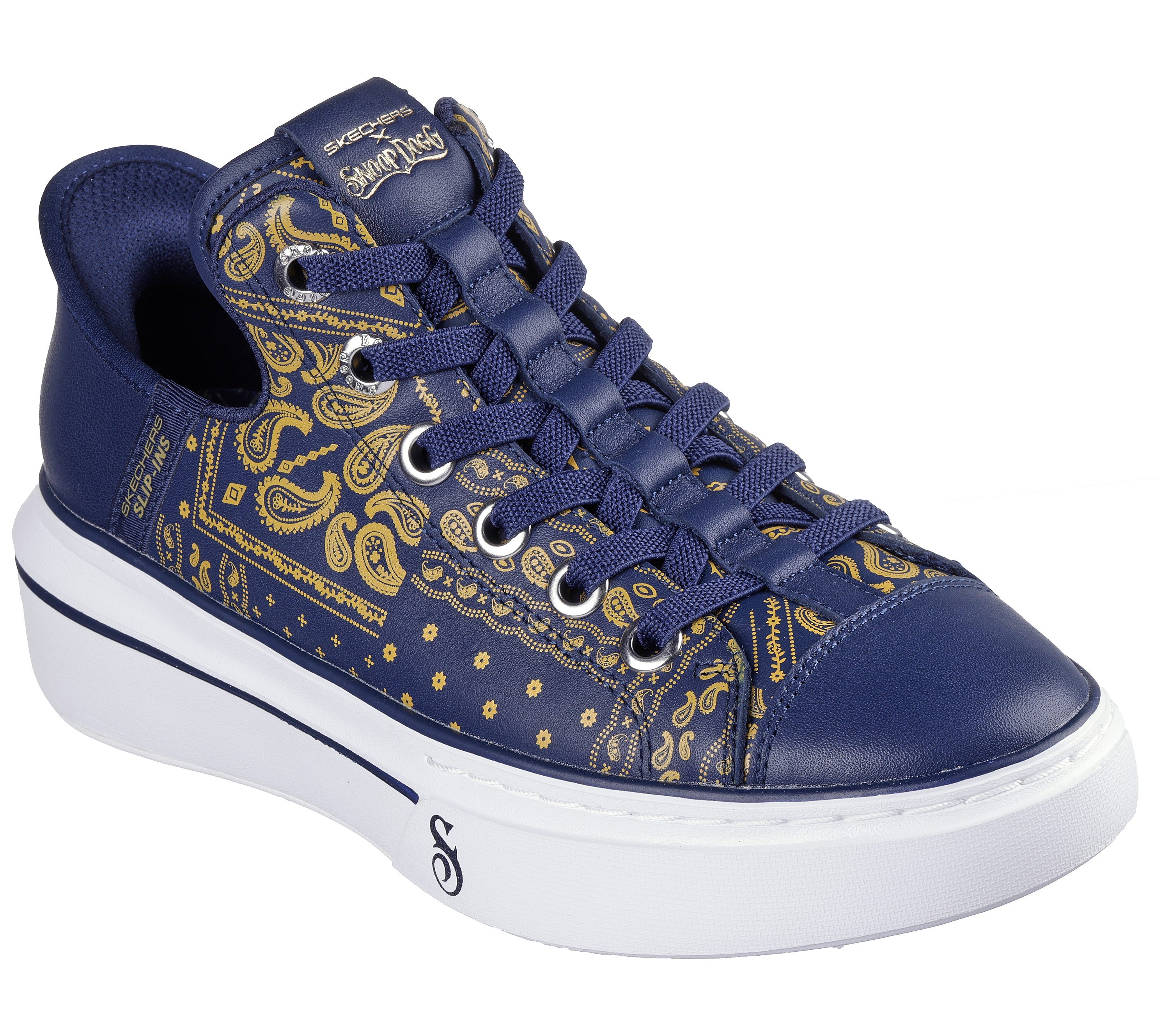 Premium Leather Slip-ins Snoop One - Double G