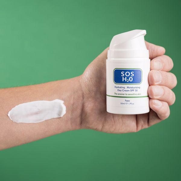 Hydratační krém na obličej SOS H20 SPF 30, 50 ml