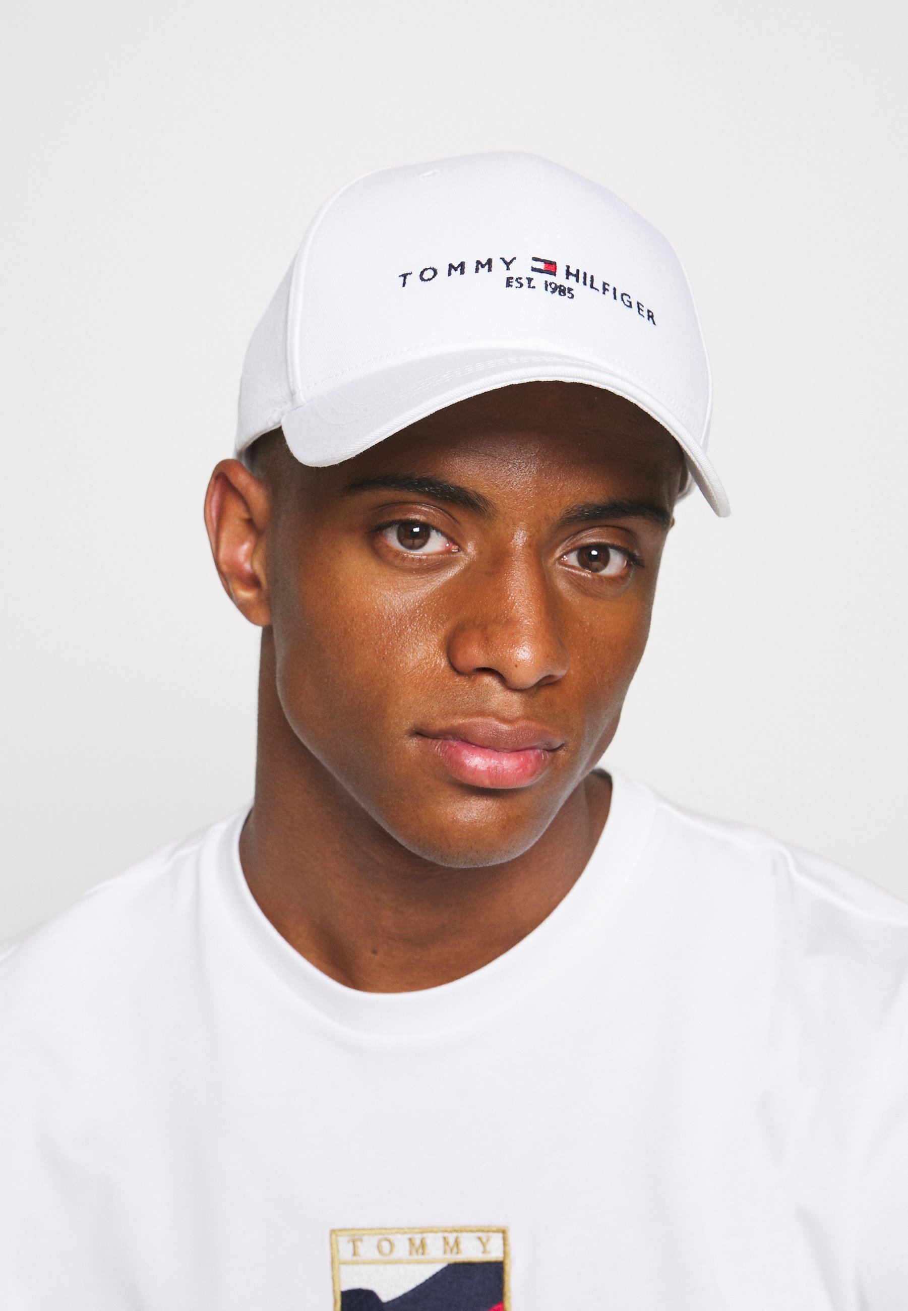 Tommy Hilfiger ESTABLISHED UNISEX - Cap - optisch wit
