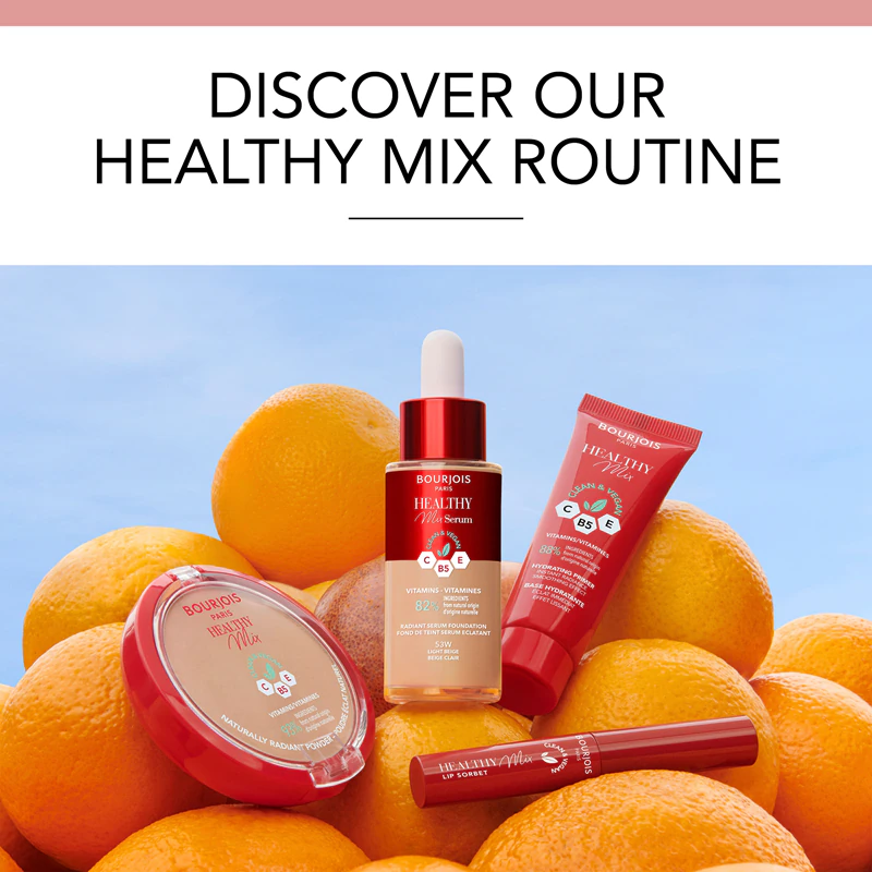 Base leve Healthy Mix da Bourjois para um look natural