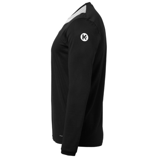  Core 2.0 Longsleeve Negro/Gris Oscuro Mezcla Kempa