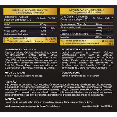 Secabarriga SecaBarriga Ultimate Duo 30 tablettia 30 kapselia 30 tablettia 30 kapselia