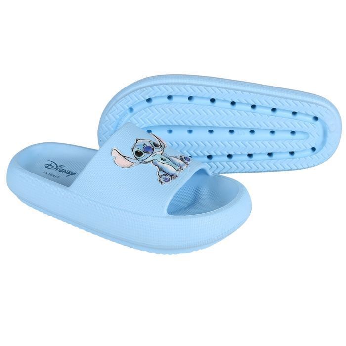 Disney Stitch TONGS EN MOUSSE pour femmes pour la piscine, SEMELLE ÉPAISSE, LÉGER 36 EU