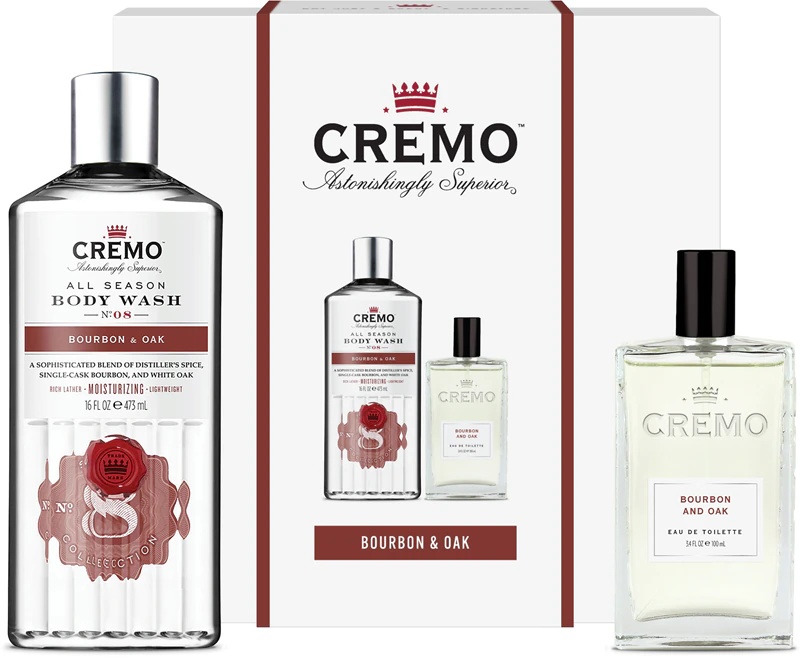 Cremo Set Bourbon and Oak dāvanu komplekts vīriešiem