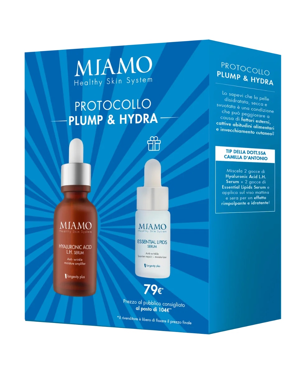 MIAMO Miamo 2024 Plump&Hydra Intenzivni vlažilni darilni set