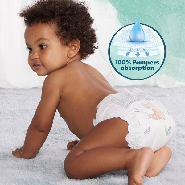 „Pampers Harmonie“ 6 dydžio sauskelnės<br>6 dydis (13+ kg), 62 vnt.