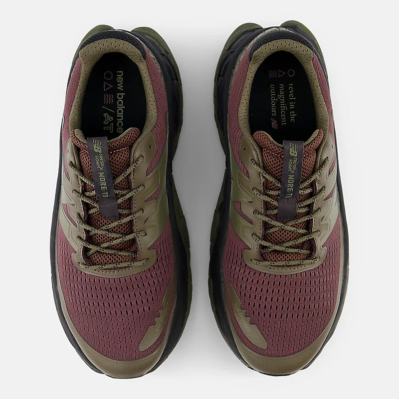 Fresh Foam X More Trail v3 herenschoen – Zoethout met donkere camouflage
