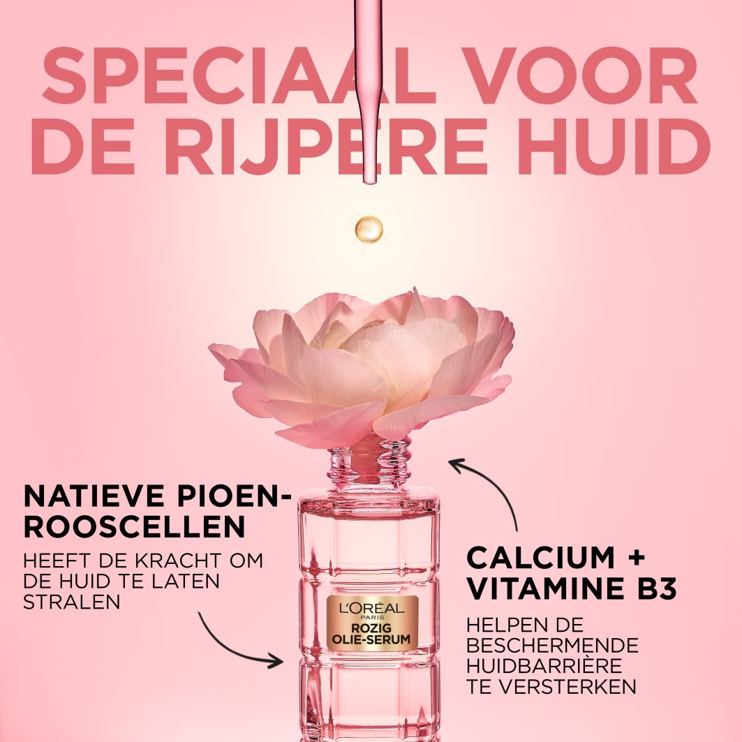 „Garnier Age Perfect“ rožinio aliejaus serumas, 30 ml