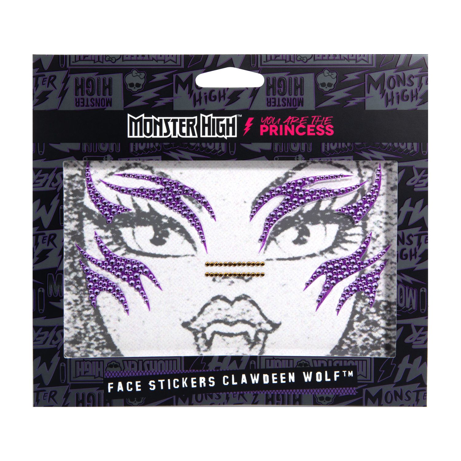 Налепнице за лице Monster High™ Clawdeen Wolf™ Специјални ефекти и шминка ликова