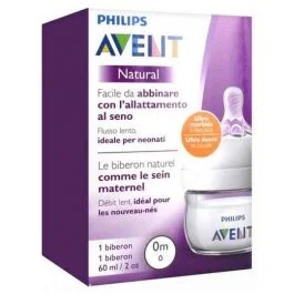 Biberón Philips Avent Natural PP 60 ml