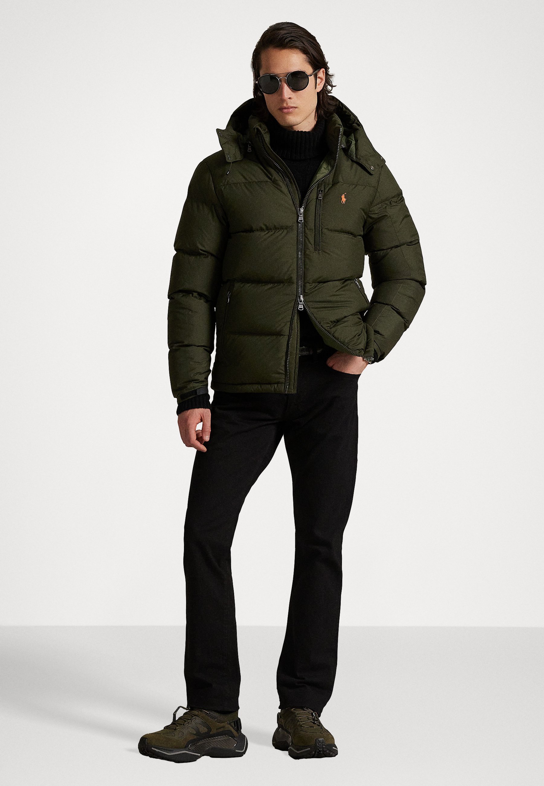Polo Ralph Lauren THE GORHAM DOWN DOUCHE - Doudoune - Vert olive