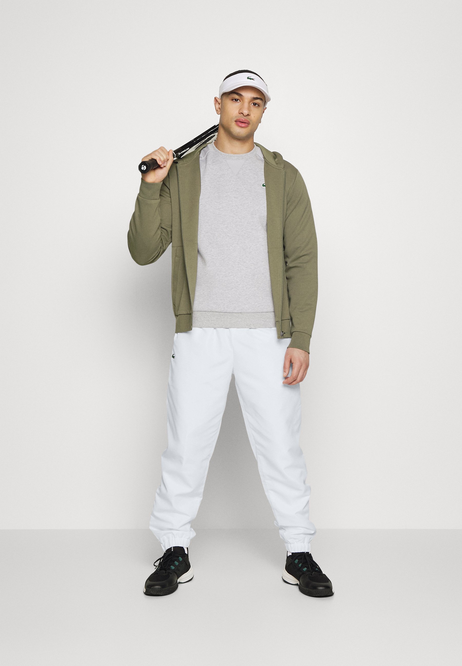 Lacoste Sport TENNIS PANT CLASSIC - Trainingsbroek - wit