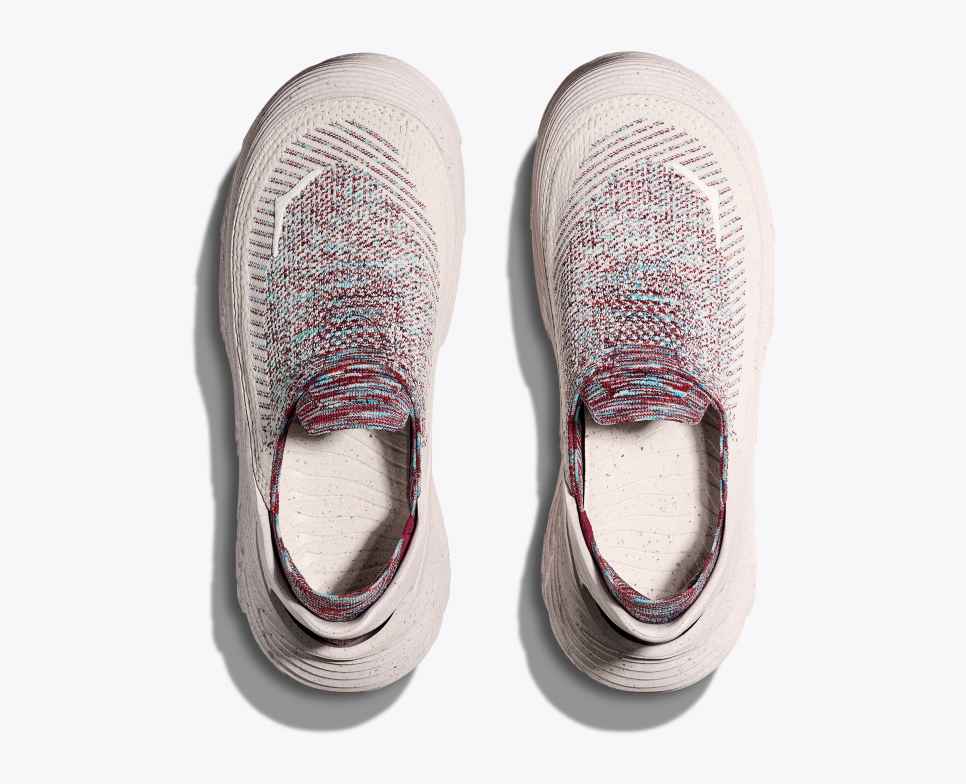 HOKA Vibrant Bloom Restore TC Alabaster / Rotkohl