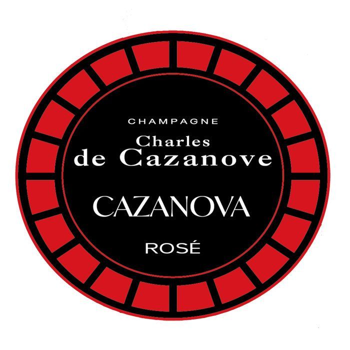Charles de Cazanove Cazanova Rosé Champanhe - 3 x 75 cl