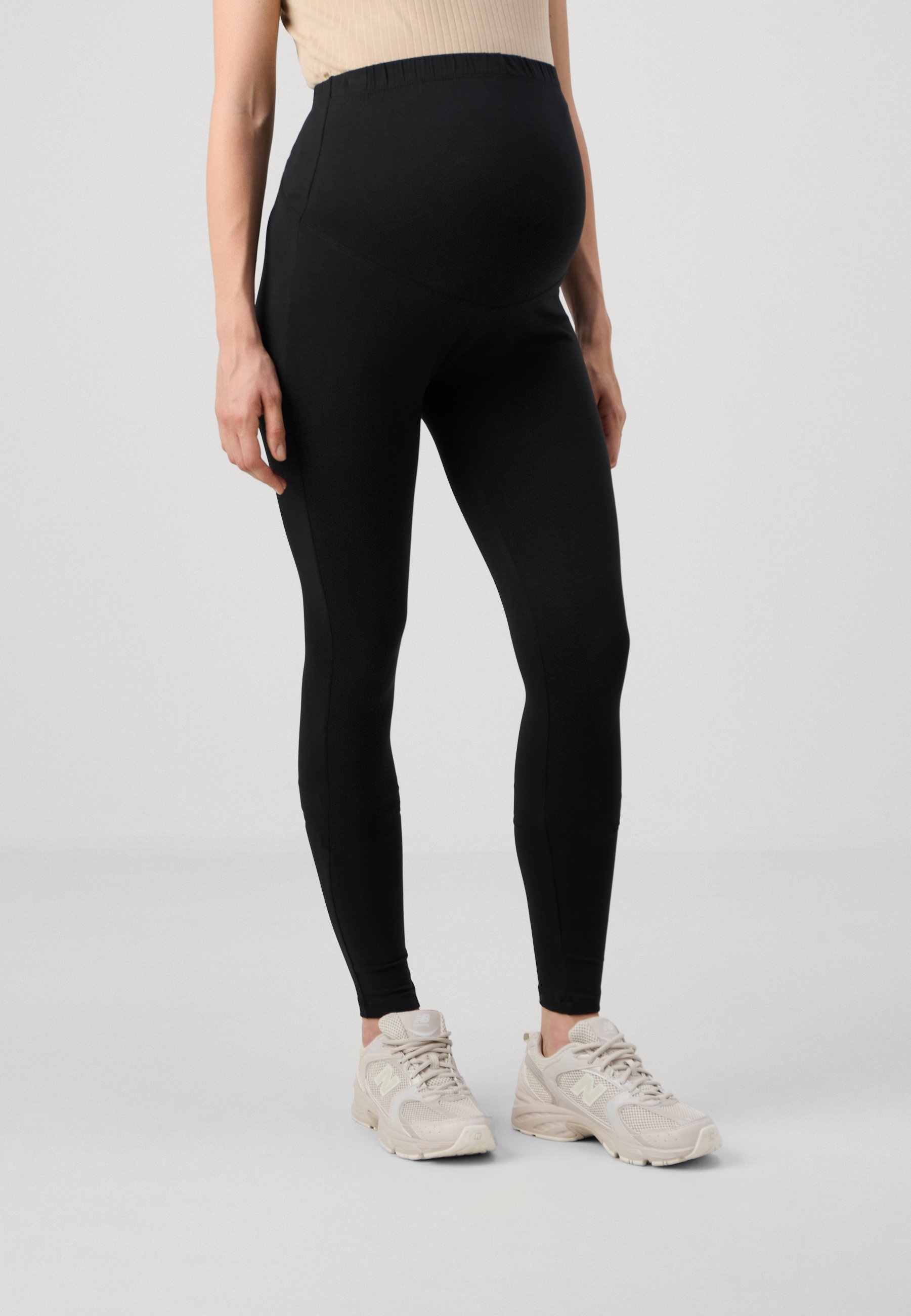 Anna Field MAMA 3 PACK - Tamprės - Kelnės - Juodos