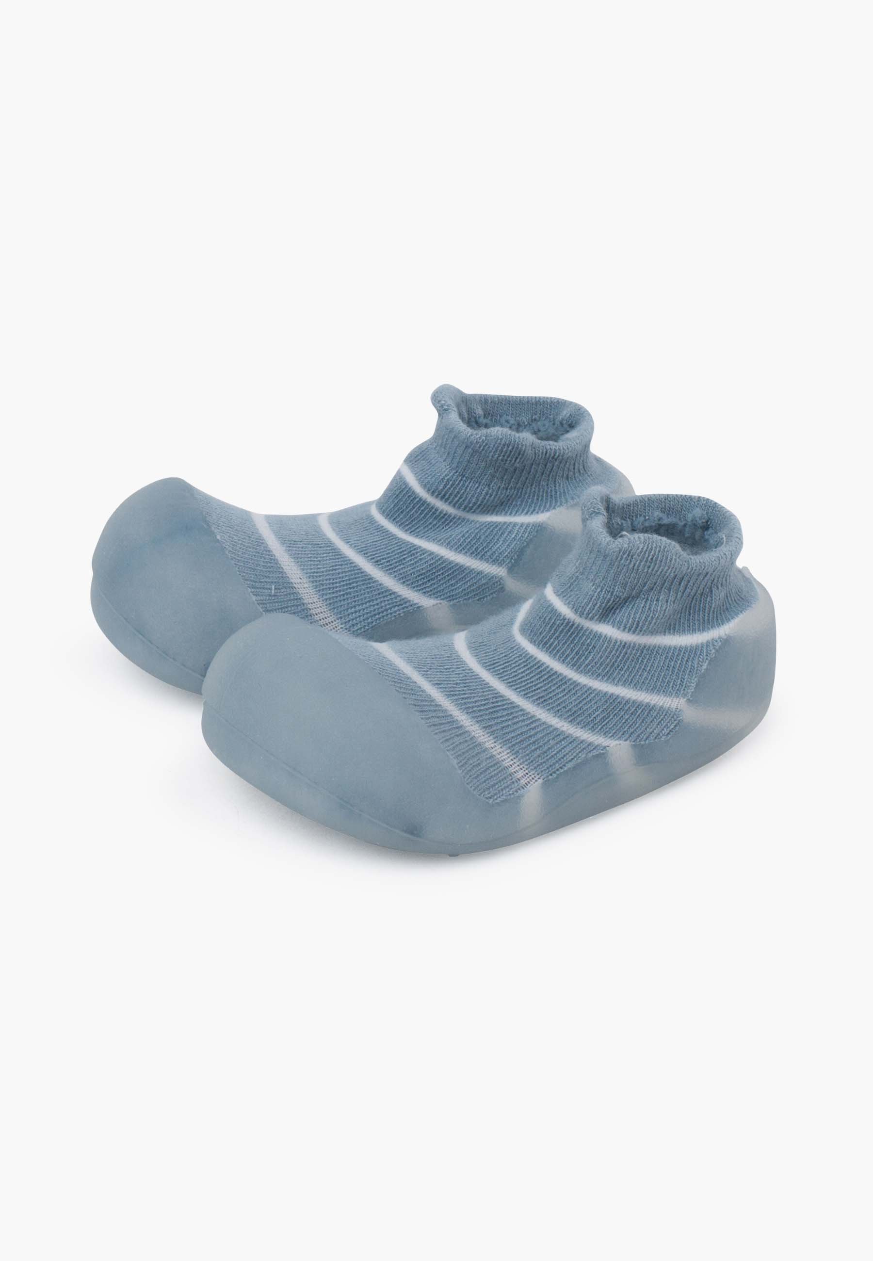 Attipas BEAR - Pantoffels - azul rayas