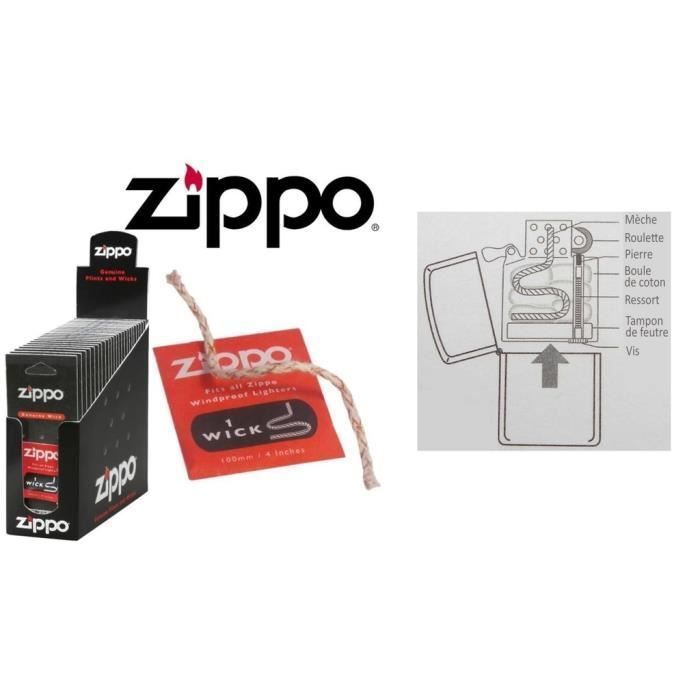 Verpakking met 2 vervangende Zippo-lonten - Zippo aanstekerlontaccessoire 010