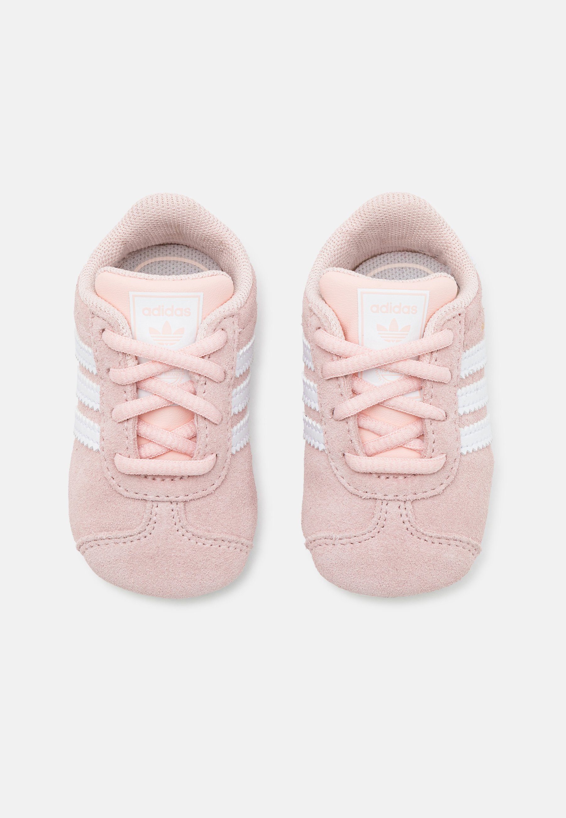 adidas Originals GAZELLE CRIB - First apavi - ledus rozā/balti