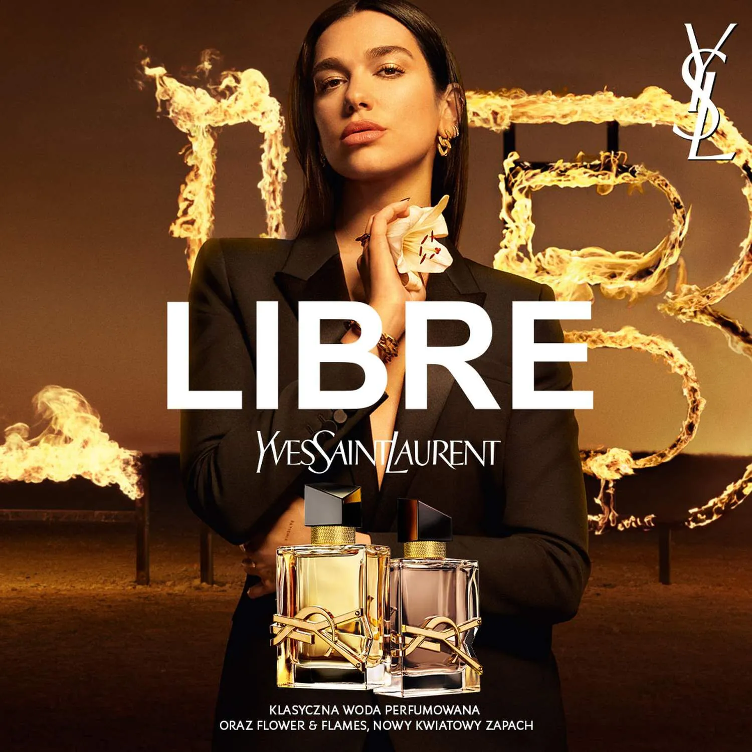 Yves Saint Laurent Libre Flowers & Flames Woda perfumowana dla kobiet, 50 ml
