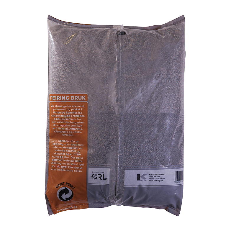 Una sola capa de mantillo fino de 10 kg