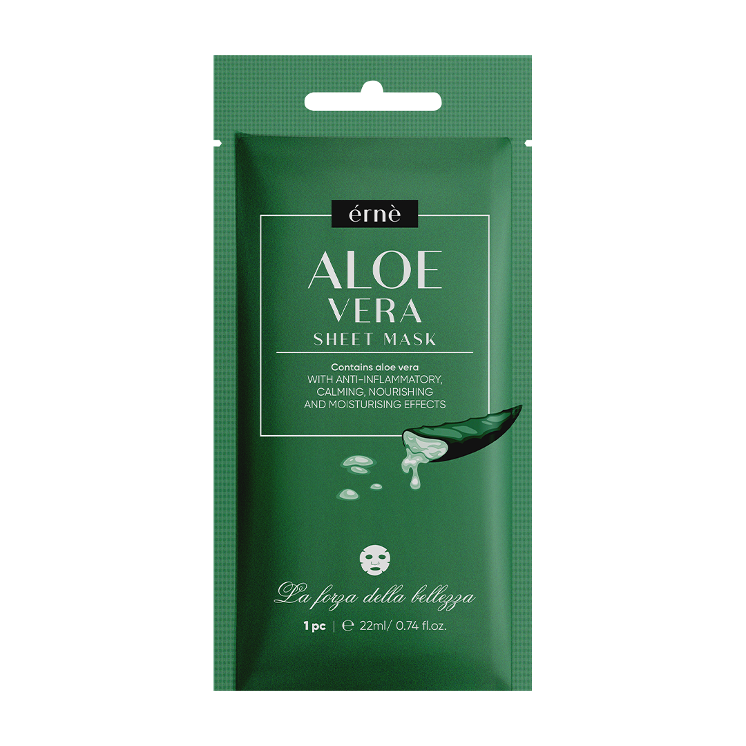 La Forza della Bellezza Pomirjujoča maska za obraz z aloe vero Maske za obraz