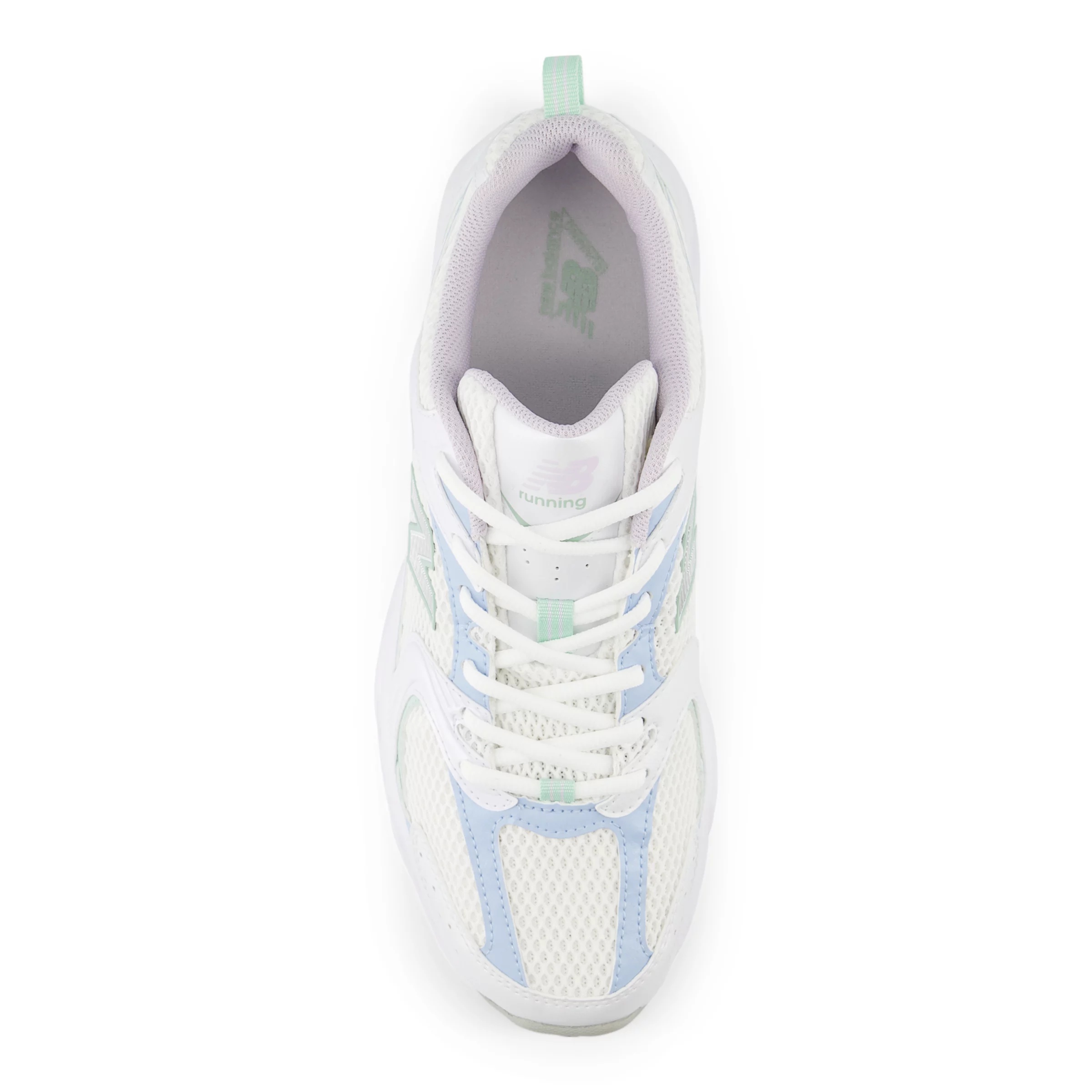 530 White con light chrome blue e clay ash