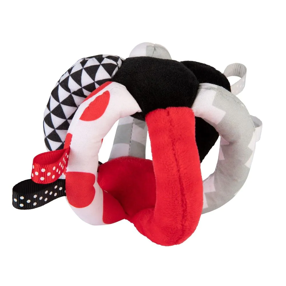 Canpol Babies Pluszowa piłka kontrastowa Sensory Toys