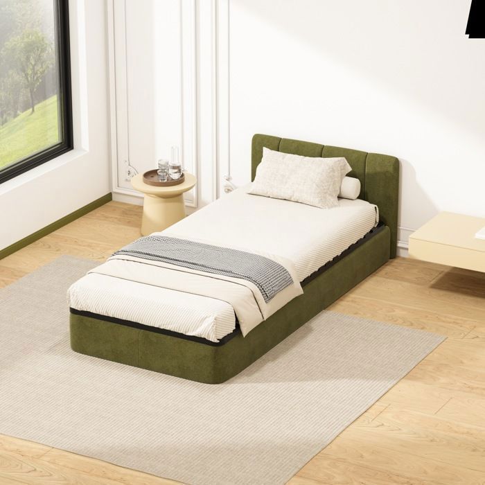 Bedbodem van 90x190 cm met 15 latten van natuurlijk populierenhout, snelmontage - DEWINNER