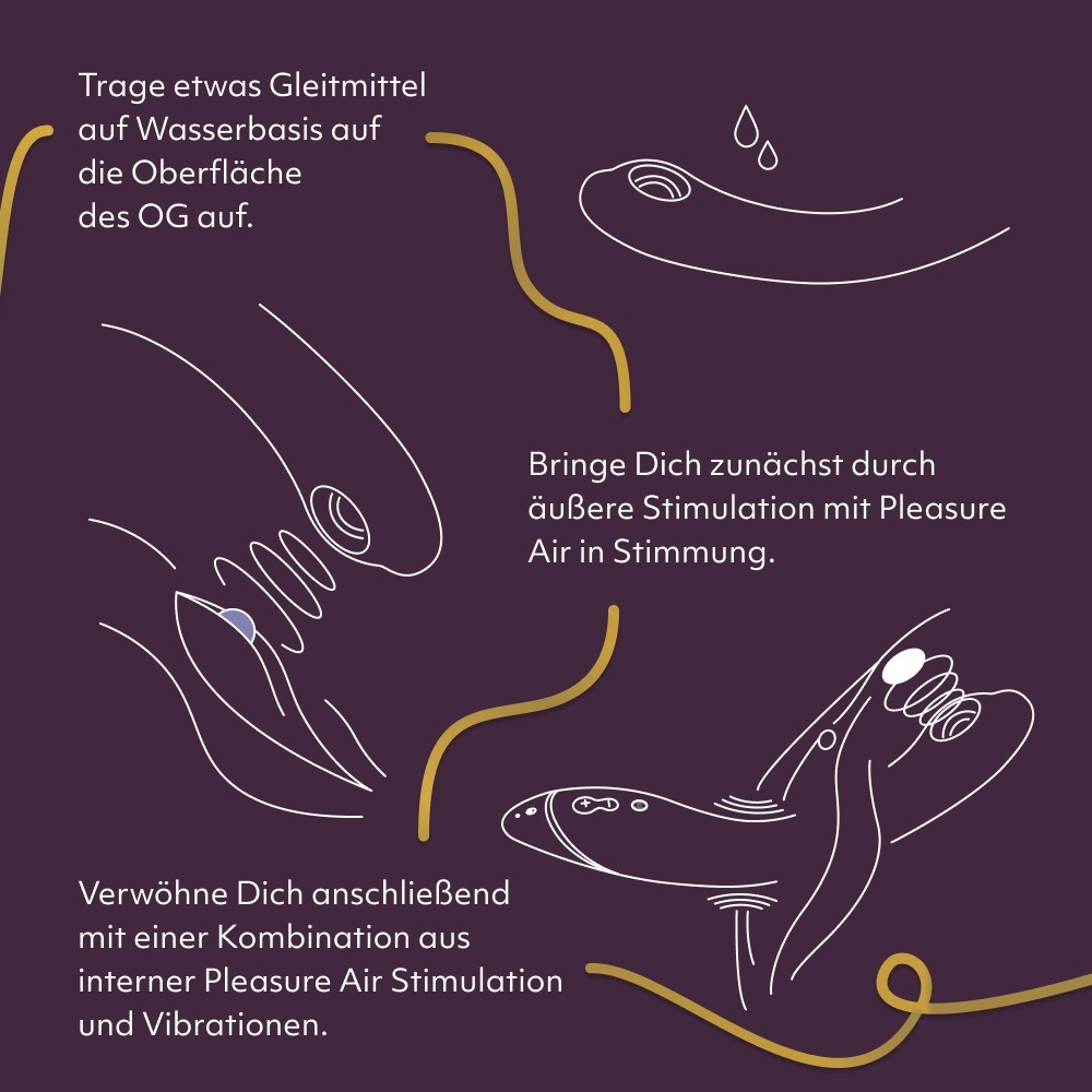 Womanizer Slate Luxe stimulator G-tačke sa Pleasure Air tehnologijom – 1 komad