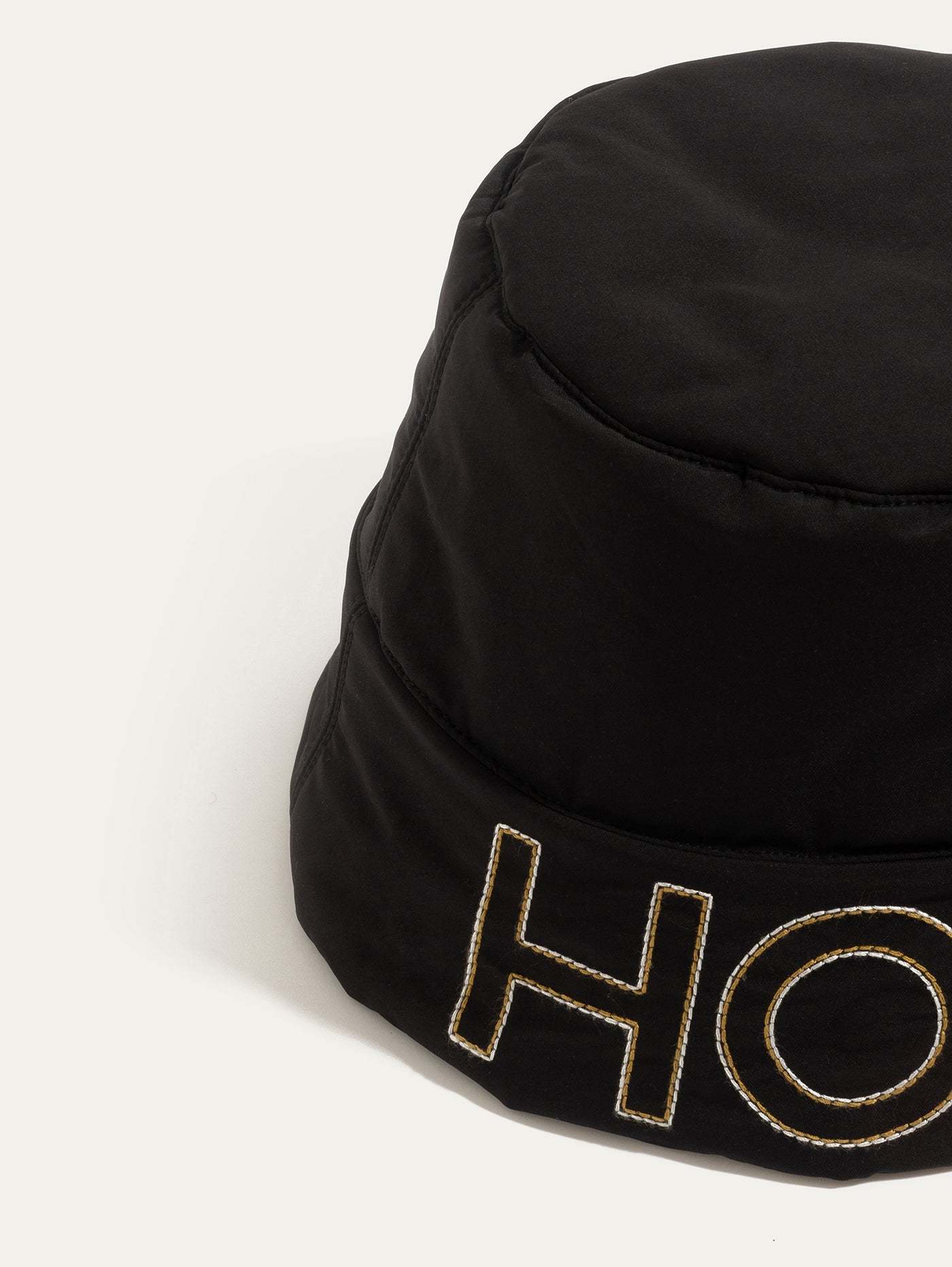 GORRO BUCKET NYLON HAMPTONS NEGRO