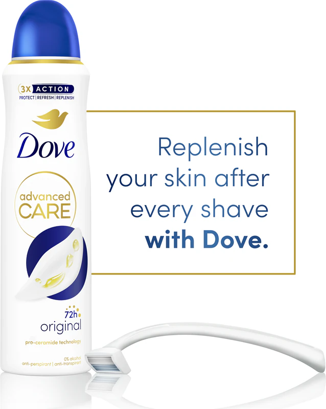 Dove Advanced Care Original spray desodorante