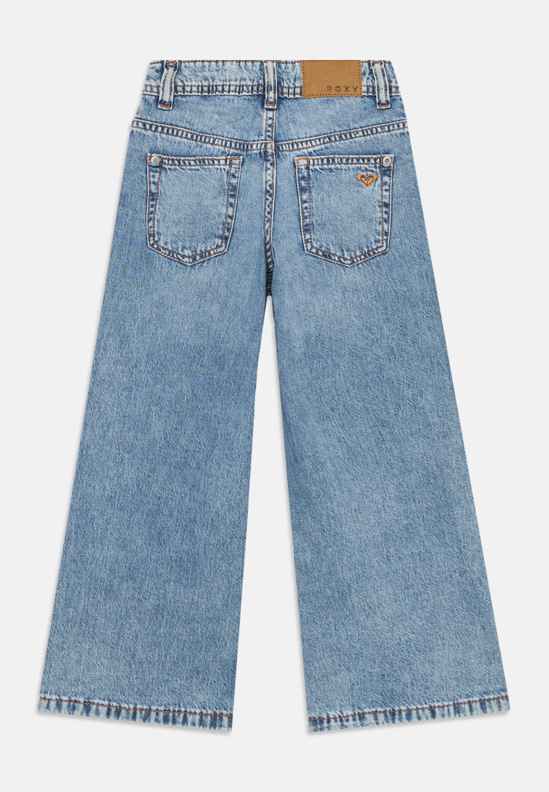 Roxy MILLA WIDE MID LEG - Relaxte jeans - beau blue