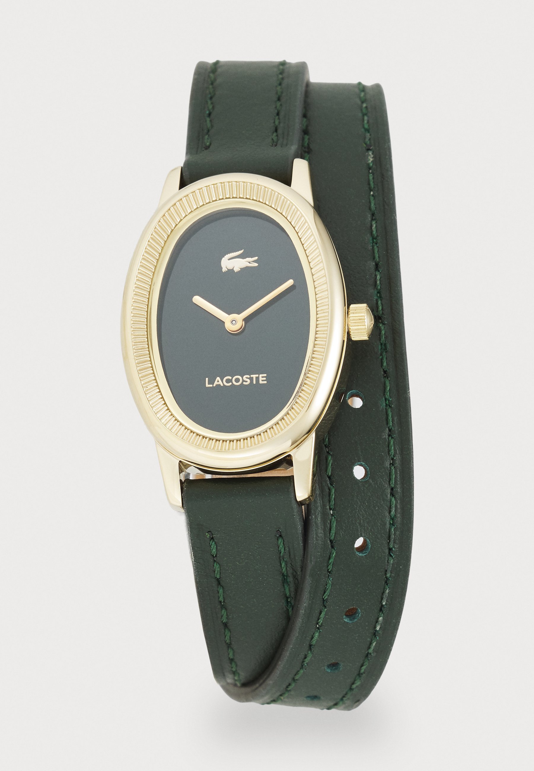 Lacoste PARISIENNE - Hodinky - zelená/zlatá