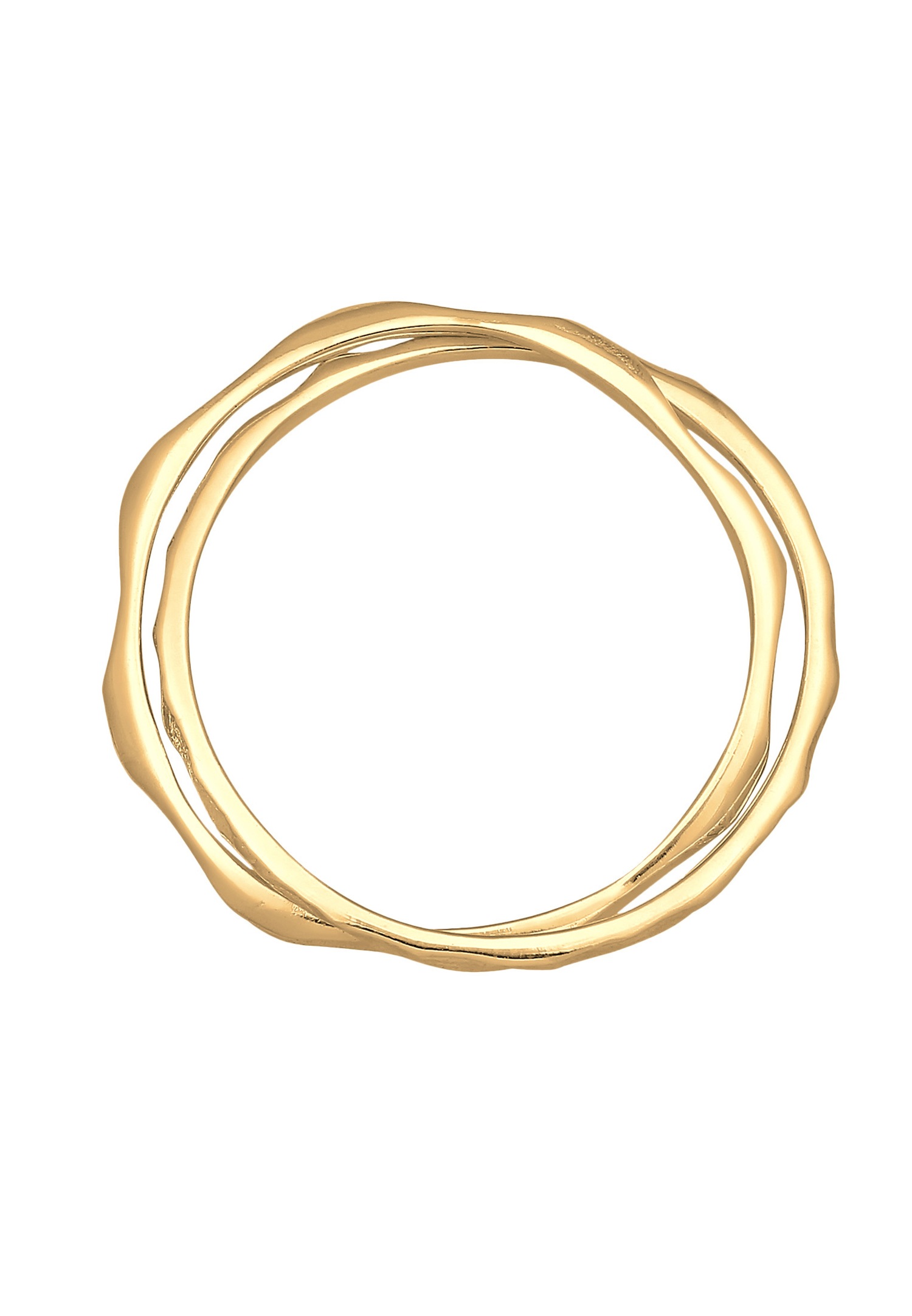 Elli Femmes look vintage enroulé en argent sterling 925