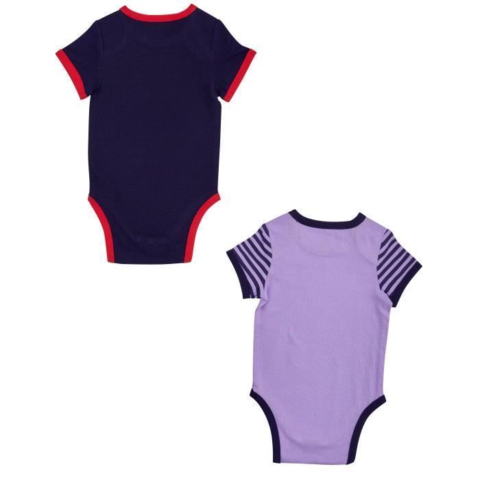 Set de 2 x body Barça - Collection officielle FC Barcelone - bébé garçon