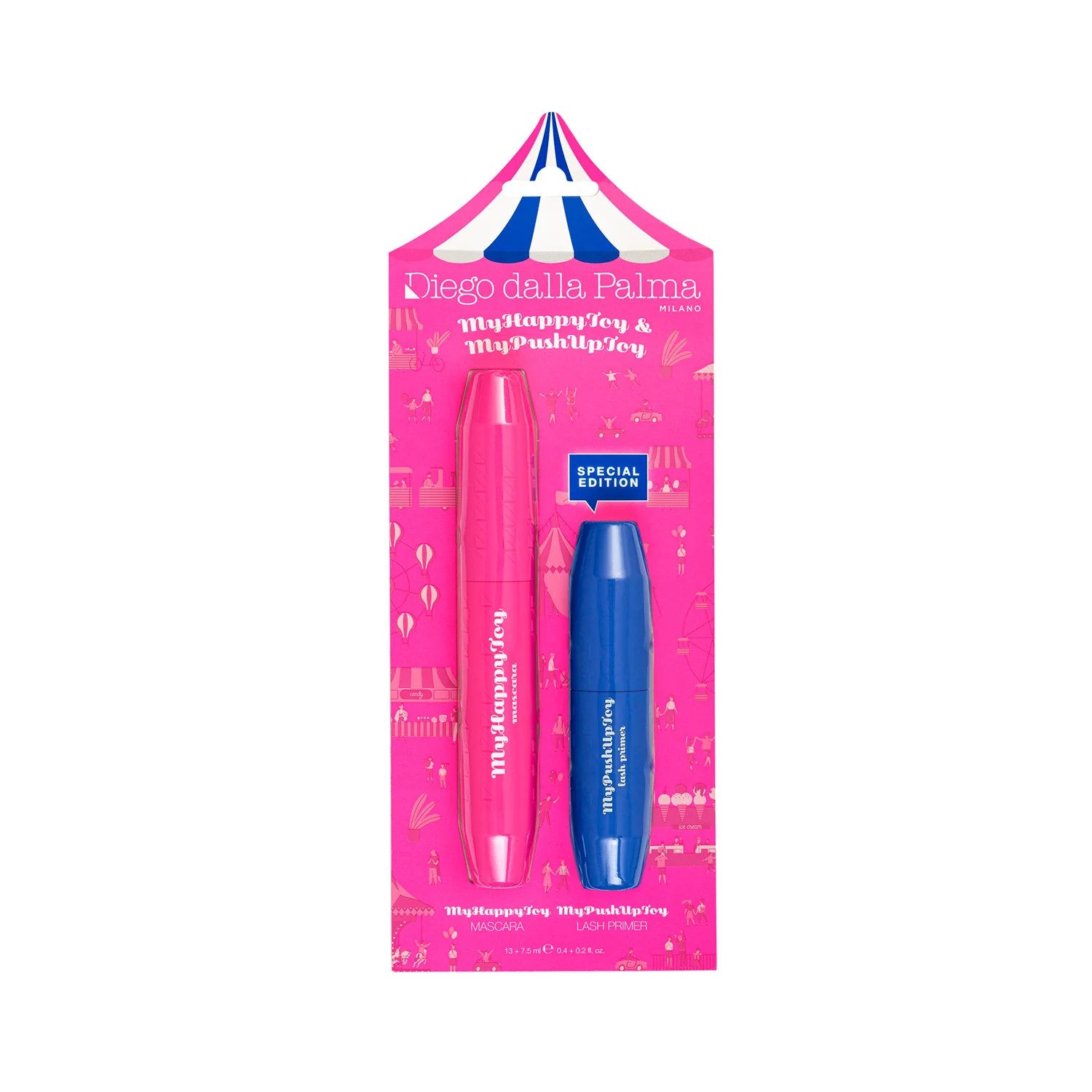 Occhi Kit Myhappytoy Mascara +Mini Primer - Cofanetto Make Up, Mascara