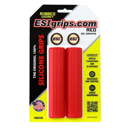 Puños Ribbed Chunky Btt 60g Rojo Esigrips