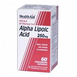 HEALTH AID Acide alpha-lipoïque 60 capsules