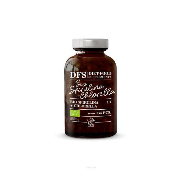 Dietní jídlo Spirulina + Chlorella Bio