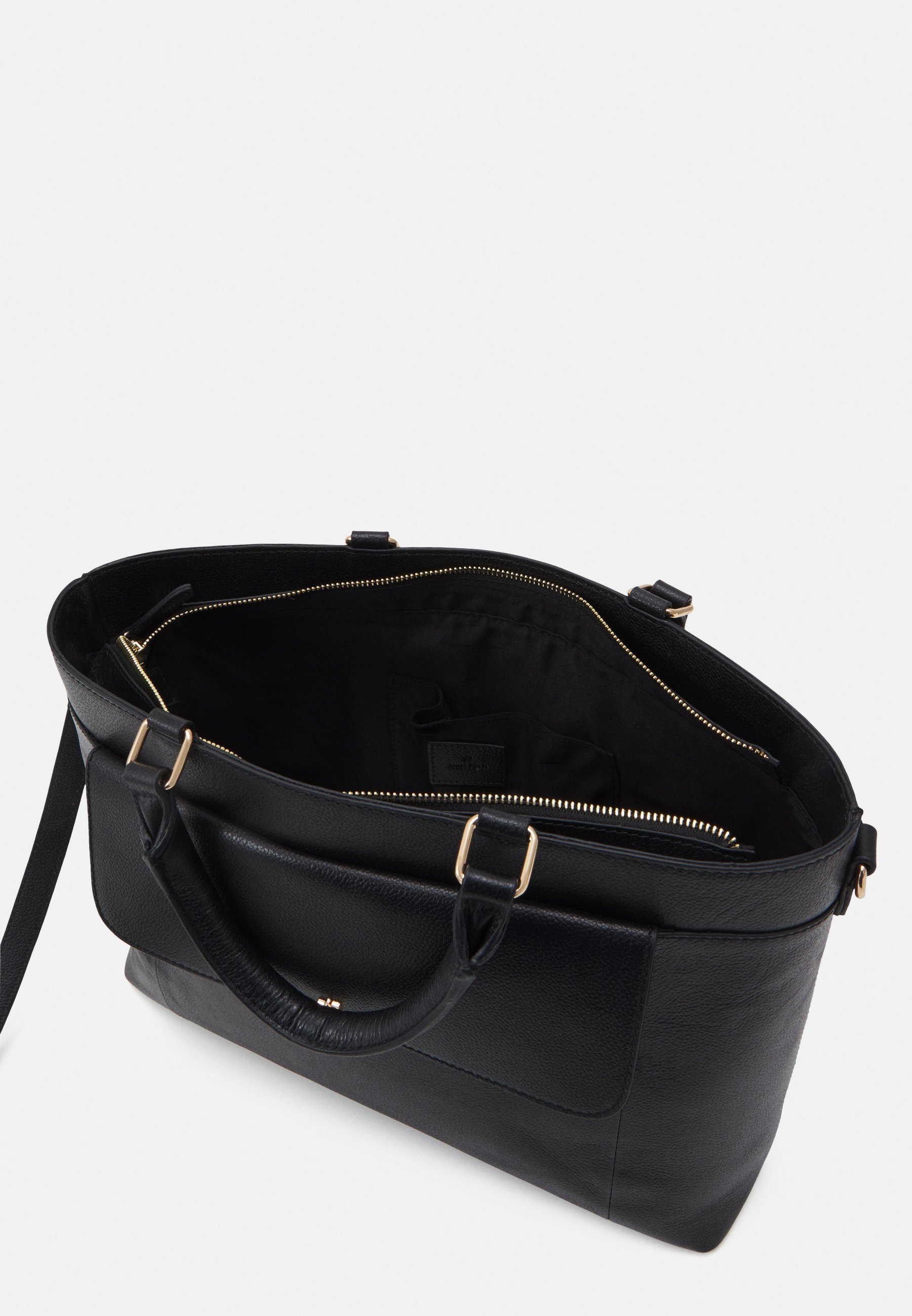 Anna Field EN CUIR - Porte-documents - noir