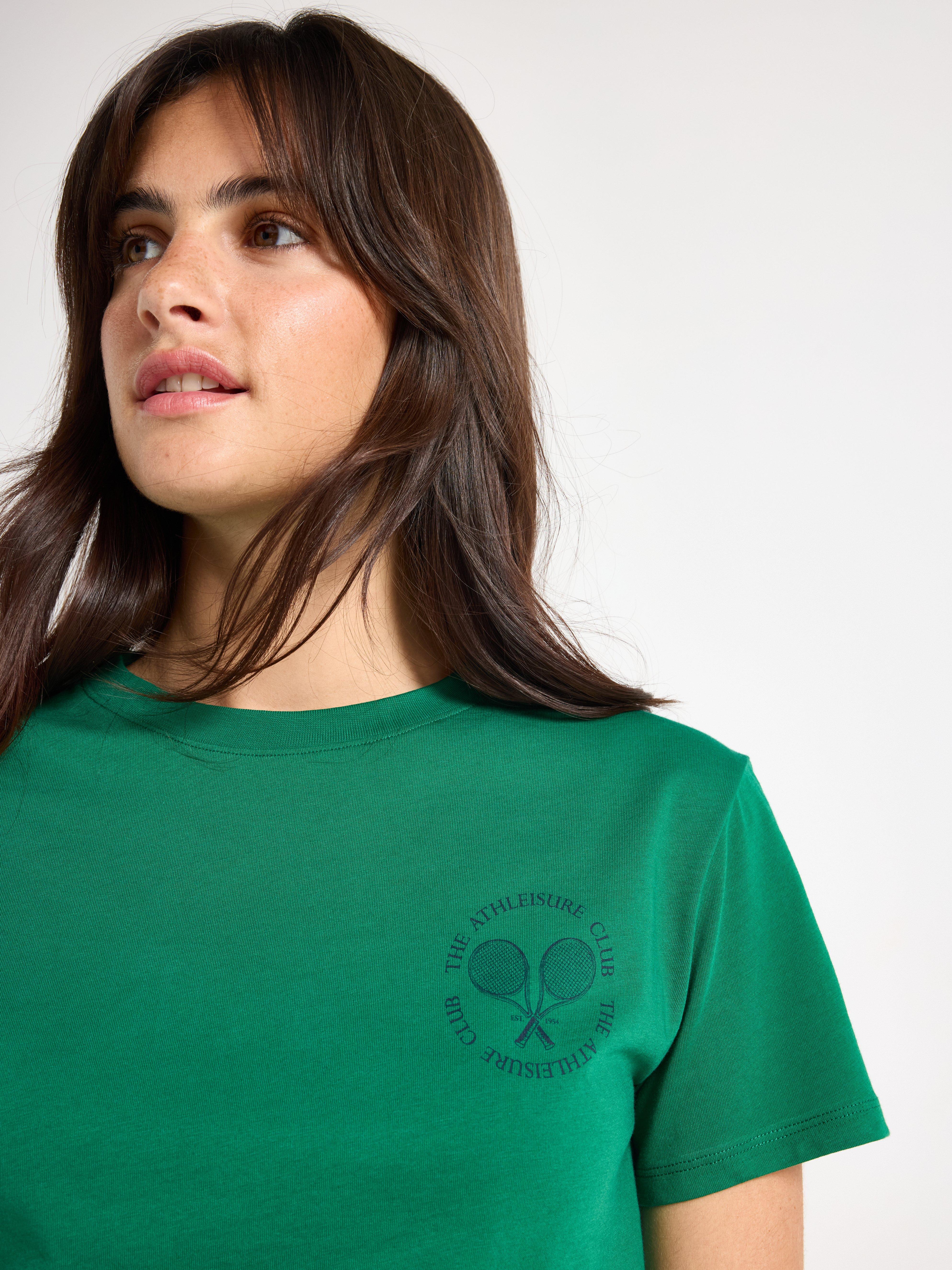 T-shirt Mørkegrøn