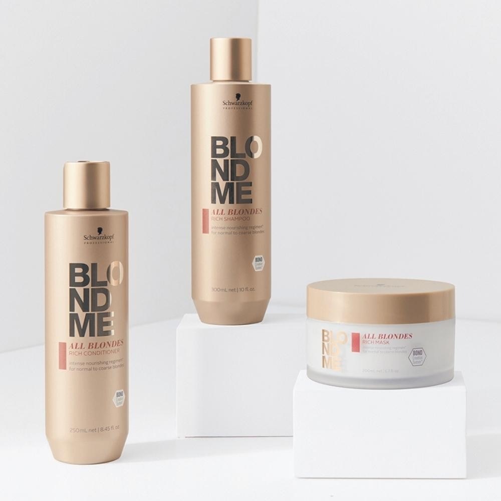 Schwarzkopf Professional BlondMe Shampooing Riche 300ml