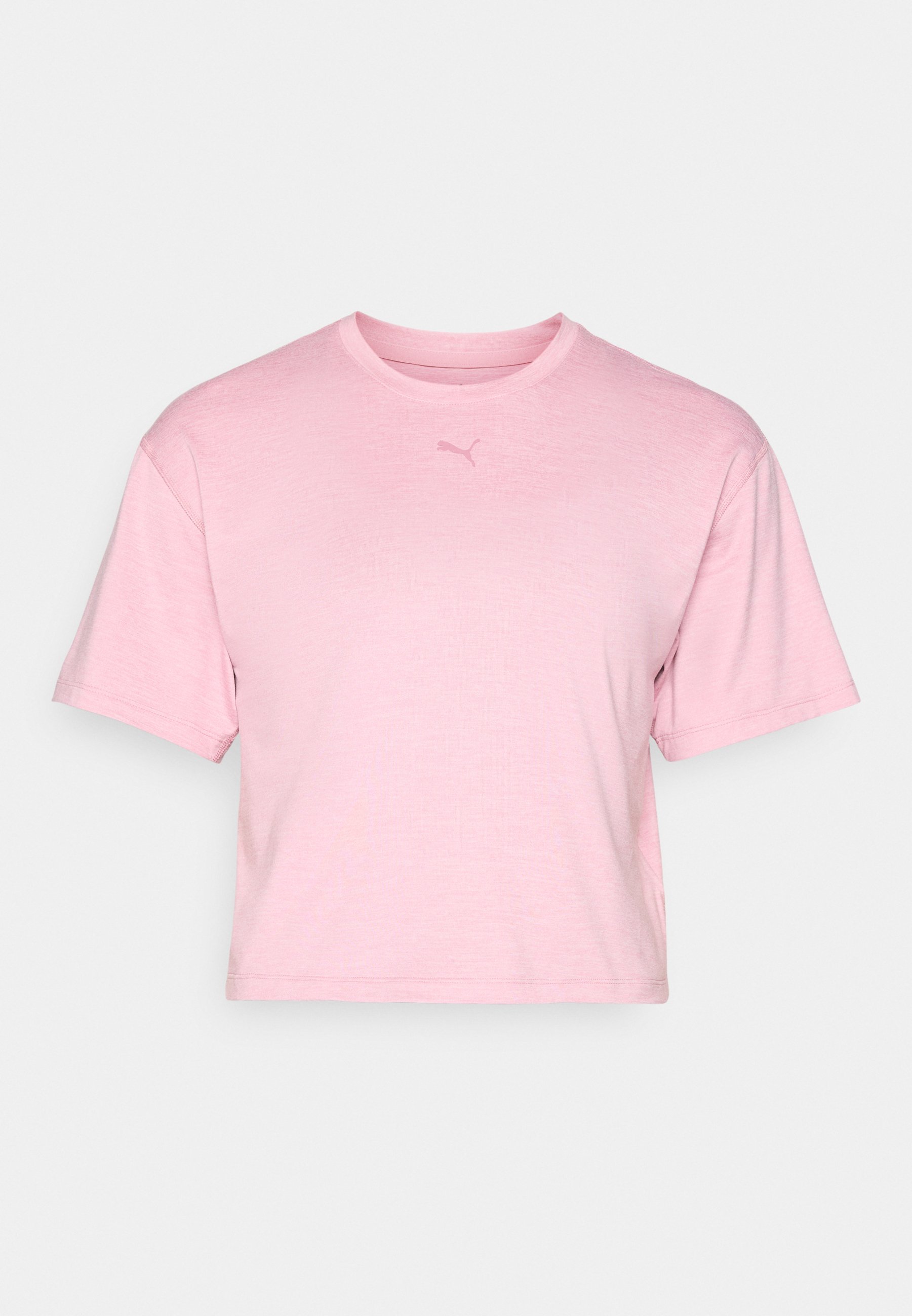 Puma RELAXED TEE - Športna majica - roza barva heather