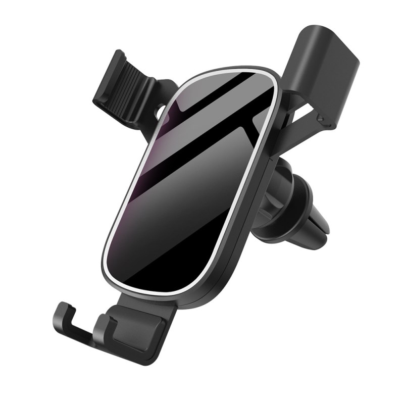 Car Phone Holder Gravity Car Navigation Fixed Air Outlet Support Universal Suction Car Interior Mobile Phone Accessories