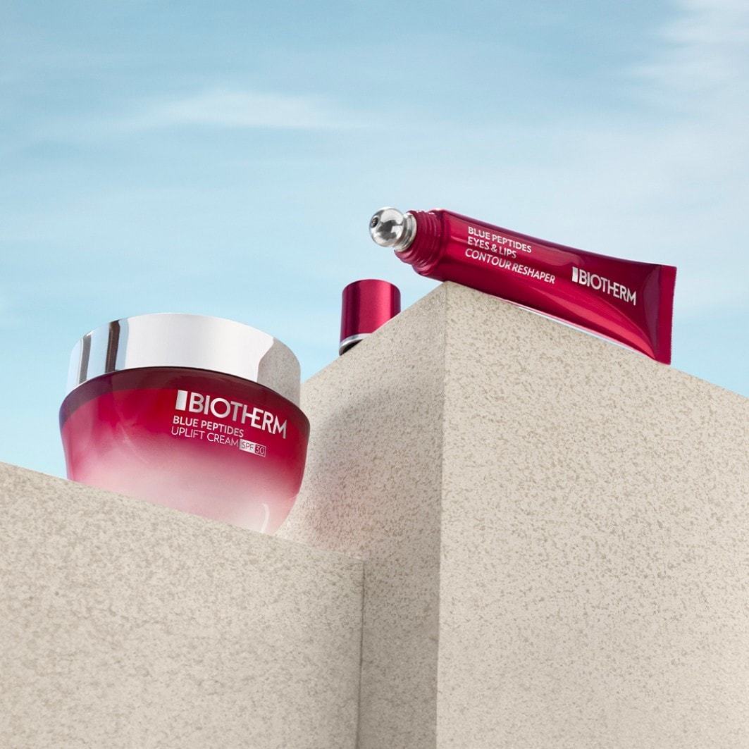 „Biotherm“ paakių kremas su mėlynaisiais peptidais akių ir lūpų kontūravimui – 15 ml
